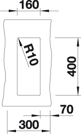 BLANCO SUBLINE 160-U UXI